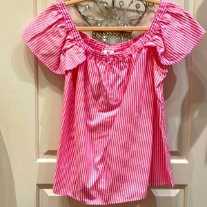 Vineyard Vines Off the shoulder shirt